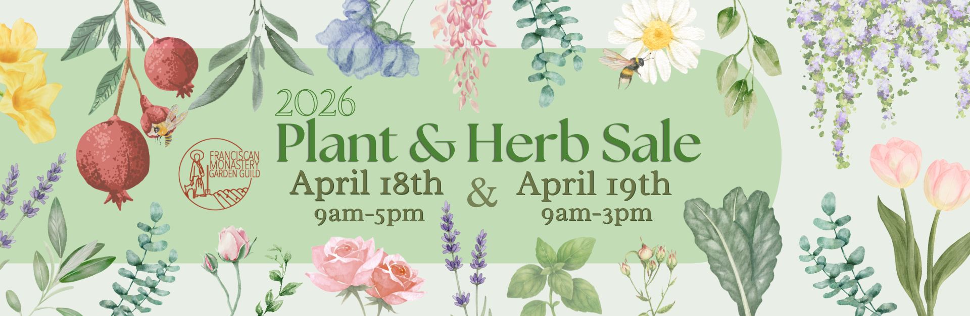 plant & herb sale banner